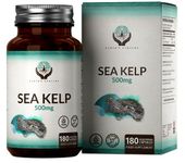 EN Sea Kelp Iodine Supplement | 180 Sea Kelp Supplements - 500mg Kelp per Serving | High Strength Sea Kelp Tablets | Sea Kelp Iodine | Non-GMO & Gluten Free | Made in the UK