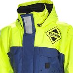 FLADEN RESCUE SYSTEM - Blue and Yellow SCANDIA Flotation Jacket - Marine Buoyancy and Thermal Protection - EN 393 Certified (Medium) [22-846BGM]