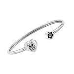 FAADBUK Funny Cartoon Movie Fans Bracelet Cartoon Inspired Gifts My Spirit Animal Jewelry Hibiscus Flower Bracelet For Women Girls（Spirit Animal Br-S）