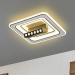 Smartway Metal -Ceiling Light For Home,Bedroom,Living Room,Modern,Ceiling Mounted Lights,60 W Brilliant, Ceiling Light Natural, Warm, Cold