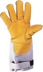 Honeywell 2281561-10 Fireman Leather Cut and Heat Protective Gloves, EN 388 3222, EN 407 4132XX, EN 511 222 - Size 10