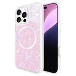 Case-Mate iPhone 16 Pro Max Case [Compatible with MagSafe] - Iridescent Liquid Glitter Phone Case with 12ft Drop Protection - Premium Magnetic Cover for iPhone 16 Pro Max - Soap Bubble Waterfall