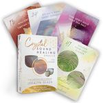 Crystal Sound Healing Oracle: A 48-Card Deck and Guidebook with 48 Singing Bowl Audios to Enhance Your Experience