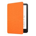 CIAOYE Case Compatible with 6.8" Kindle Paperwhite (11th Generation-2021) & Kindle Paperwhite Signature Edition, Light Shell Cover with Smart Auto Wake/Sleep for Kindle Paperwhite 2021, Orange