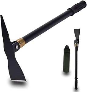 keimotoo Pickaxe Hoe Gardening Tools Pick Axes for Digging Multi-Function Detachable Camping Tactical Shovel Survival Tools for Outdoor