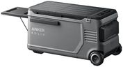 Anker SOLIX EverFrost 2 58L Cooler, 61 qt Car Refrigerator, Electric Cooler with 288Wh Battery, Powered by AC/DC or Solar, For Camping, Travel, and Fishing, -4℉ to 68℉ (Only 1 Battery Included)