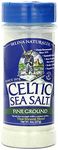 Celtic Sea Salt Fine Ground By The Grain & Salt Society, 8 oz. Shaker, 227 grams