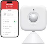 SwitchBot Smart Motion Door Sensor - Wireless Home Security System, PIR Motion Detector Alert, Add SwitchBot Hub Mini to Make it Compatible with Alexa