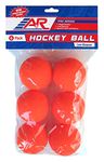 A&R SPORTS Low Bounce Ball (6-Pack) Orange