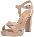 Chinese Laundry Women's Always Heeled Sandal, Nude, 9.5