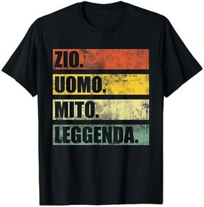 ZIO UOMO MITO LEGGENDA regalo divertente per zio 2021 Maglietta