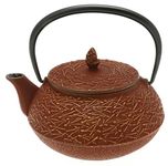 Iwachu 480-945 Japanese Iron Tetsubin Teapot, Cranberry