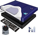 100% WAVELESS WATERBED Mattress/Liner/Heater/Fill Drain/Conditioner KIT (California King 72x84 1L7G1)