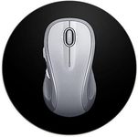 Mini Round Mouse Pad 15 x 15 cm, Au