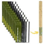 Postsaver Pro-Wrap Standard | Wood Protector | Post Saver Sleeves with Dual-Layer Rot Protector | Fence Protector | 20-Year Guarantee | Fits 3x3” to 4x4" Square and 3” to 5" Round Posts | Pack of 10