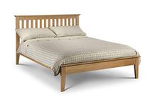 Julian Bowen Salerno Bed, Oak, King