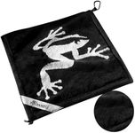 Frogger Amphibian Golf Towel with W