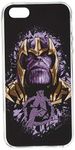 ERT GROUP Original Marvel Avengers TPU Case for iPhone 5, iPhone 5S, iPhone SE, Liquid Silicone Cover, Flexible and Slim, Protective for Screen, Shockproof and Anti-Scratch Phone Case Black