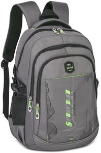 goldwheat Backpack For Teen Boys, Lightweight Water-resistant Boys Bookbag Laptop Backpack Casual Travel Daypack