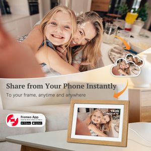 Frameo 10.1" Digital Photo Frame – WiFi, Touchscreen Display