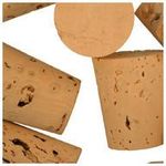 WidgetCo Size 9 Cork Stoppers, Standard Grade, Regular Length, Tapered Corks (Qty 25)