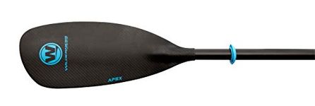 Wilderness Systems Apex Carbon Recreation/Touring Kayak Paddle | Carbon Fiber Blade | Adjustable Carbon Fiber Shaft (220-240cm), Black