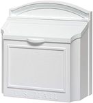 Whitehall Products 16139 Wall Mailbox, White