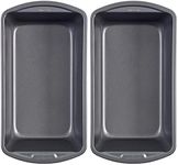 Good Cook 9 x 5 Steel Loaf Pan, 2pk