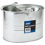 Draper 53245 Galvanised Mop Bucket, Blue