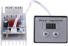 SCR Controller, Speed Controller Regulator, 10000W Thyristor Electronic Voltage Regulator with Panel, SCR Digital Voltage Regulator, Speed Control Dimmer Thermostat AC 220V 80A