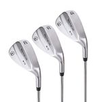 Mile High Life | Entry Level Golf Sand Wedge Sets | Beginnerââ‚¬â„¢s Golf Gap Wedge Sets | Lob Wedge Golf Clubs for Men & Women (50/54/58 Degrees Set)