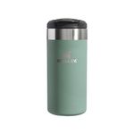 Stanley Aerolight Transit Travel Mug 0.35L - Keeps 4 Hours Hot - 6 Hours Cold - Dishwasher Safe - Leakproof - Car Cup Holder Compatible - Thermos Coffee Mug - Shale Metallic