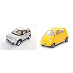 Centy Toys Plastic Brezza Pull Back Car (Multicolor) Nano Pull Back Car (Multi Color), Kid