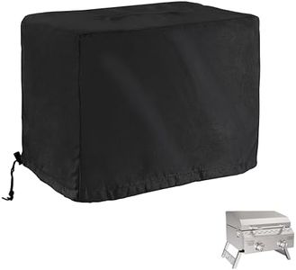 Starcrew Grill Cover for Megamaster 2-Burner Tabletop Grill, Protective Barbeque Grill Cover for Portable 2-Burner Camping Grill, Outdoor BBQ Cover for Portable Gas Grill/Small Propane Grill