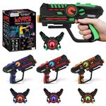 ArmoGear Infrared Laser Tag Guns and Vests - Laser Battle Mega Pack Set of 4 - Infrared 0.9mW