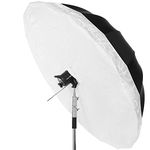 Godox 70 inch 180cm Black White Reflective Umbrella Studio Photography Umbrella with Large Diffuser Cover (70 inch Black White (1PCS)