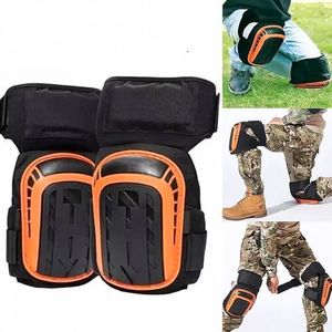 Lvpradior 2025 Tradesman-Approved Knee Pads - Heavy Duty Gel Support with 3D Airflow & Anti-Slip Lock (AS/NZS Certified for Construction, Flooring, Roofing Work) (Orange)