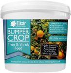 Elixir Gardens Bumper Crop Tree, Shrub & Hedge Fertiliser | 500g-25kg Weights Available in Bags & Tubs | Slow Release Phosphorus Root Feed | 500g Tub | Treats over 7sqm