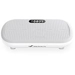 MERACH Powerful Vibration Plate Exercise Machine for Weight Loss and Shaping, 13 mm Large Amplitude, 200 kg Weight Capacity, Silicone Pedal, Built-in Bluetooth Speaker