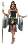 Express Fancy Dress Egyptian Goddess Womens Costume From, Color : black, Size : S Size 8-10