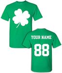 Custom Jerseys St Patrick's Day T Shirts - Saint Pattys Jersey Tee & Irish Outfits