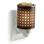 Candle Warmers Etc. Metal Pluggable Fragrance Warmer, Moroccan