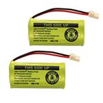 QBLPOWER BT183342 BT283342 BT166342 BT266342 BT162342 BT262342 Battery Compatible with CS6114 CS6419 CS6719 EL52300 CL80111 Cordless Phone(Pack of 2)