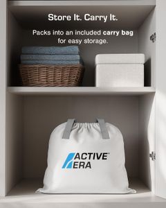 Active Era Single Inflatable Mattress – Air Bed with Built-In Pump