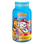 L'il Critters Paw Patrol Kids Complete Multivitamin Gummies, 11 essential nutrients, Naturally Sourced Colours & 5 Delicious Flavours, 190 Count (3 Month Supply), Packaging may vary