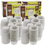 Disposable Filters Compatible with Keurig Brewers- 1200 Replacement Single Serve Paper Filters Compatible with Regular and Reusable K Cups- Use Your Own Coffee