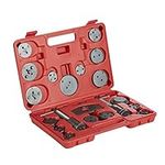 ZENO Universal 22 Piece Set Brake Caliper Piston Rewind Tool Kit Set Wind Back Brake Pads, Brake Discs