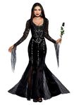 Dreamgirl 10639 Frightfully Beautiful Costume, Womens, Medium