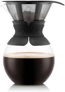 Bodum Coffee Maker Pour Over, Black, 11571-01, 34 oz.