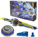 INFINITY NADO Spinning Tops Metal Toys for Boys, Battle Tops Sword Launcher, Battling Tops for Boys Girls 5 6 7 8 9 10 11 12 Years, Split Series Sacred Shield Double Dragon S